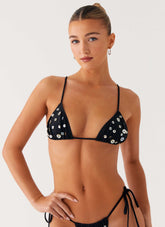Vada Bikini Top - Black