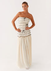 Zariah Maxi Dress - Ivory