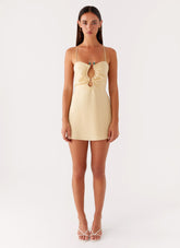 Zuma Mini Dress - Yellow