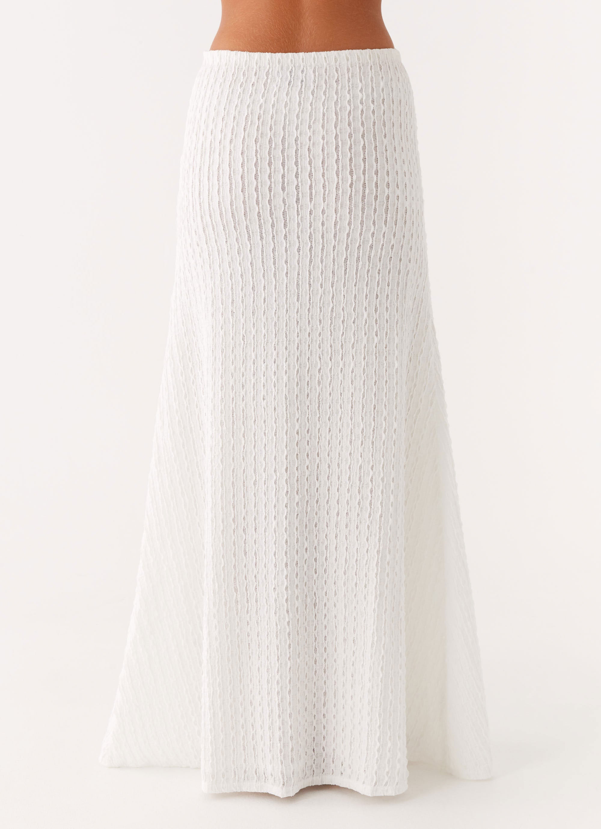 Clovelly Maxi Skirt - White