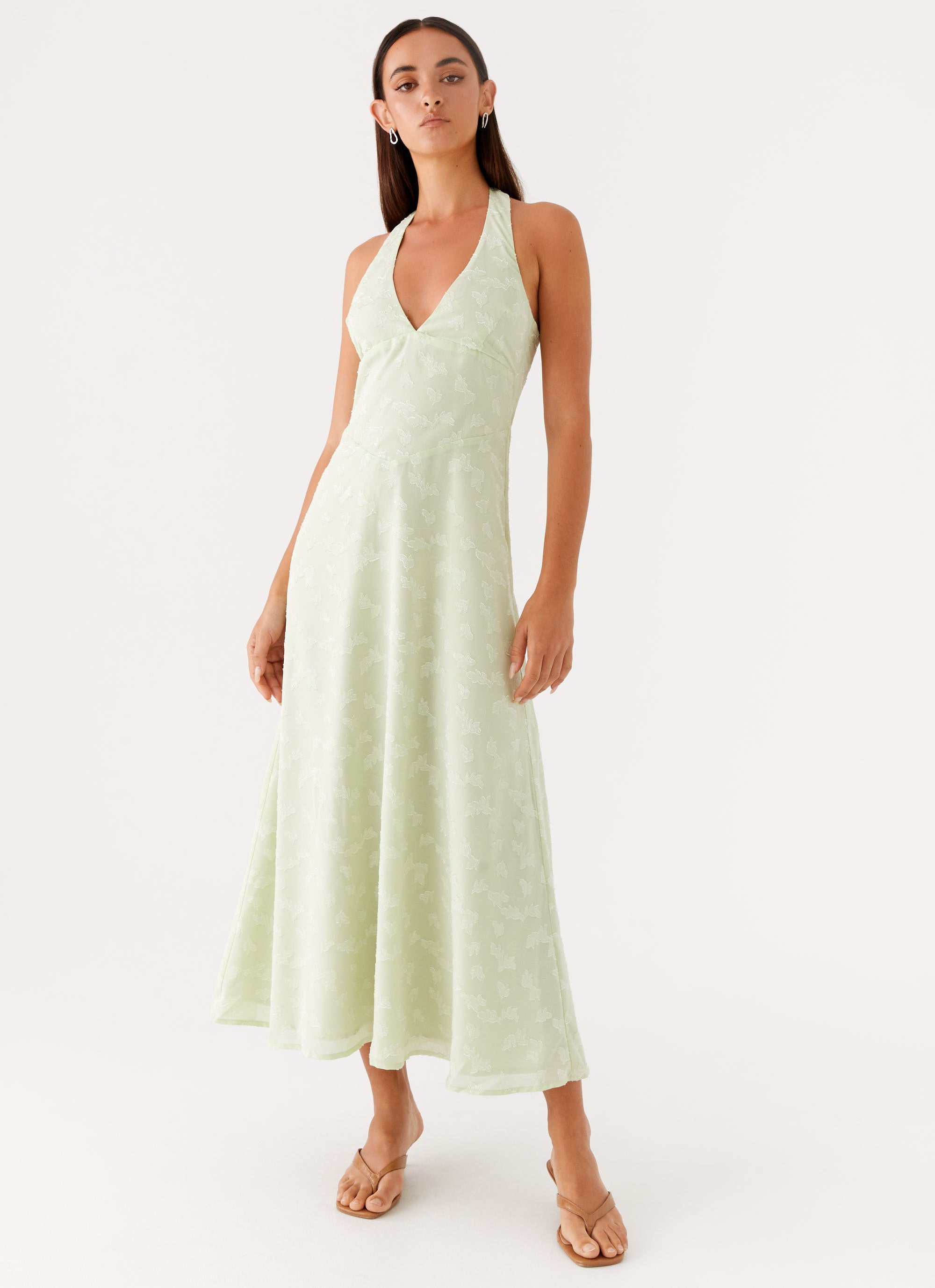 Francesca Midi Dress - Sage