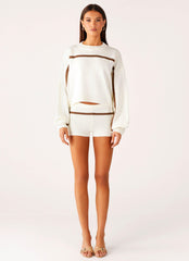Paolo Knit Short - Off White