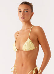 Soffa Bikini Top - Yellow