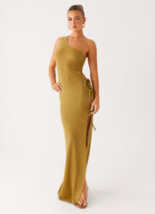 Zarnella Maxi Dress - Lime